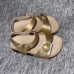 Brand New Old Navy Gold Kids Sandals